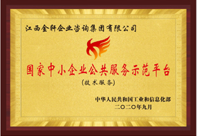国家中小企业公共服务示范平台